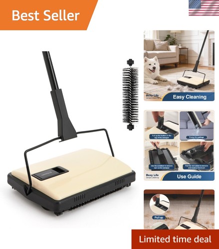 Manual carpet sweeper - sweeper, cleaner