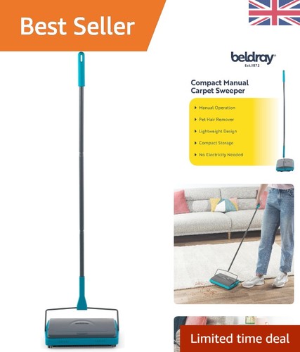 Turquoise manual carpet - manual,