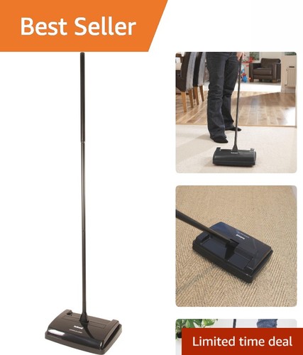 Stylish black manual carpet - manual,