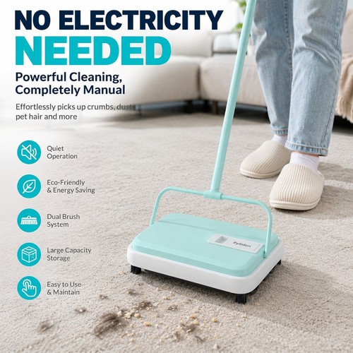 Eyliden manual carpet sweeper - eyliden,