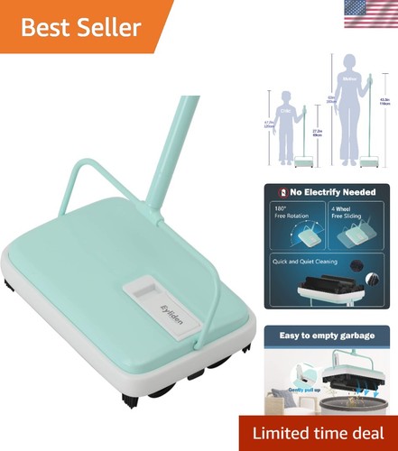 Quiet manual carpet sweeper - quiet,
