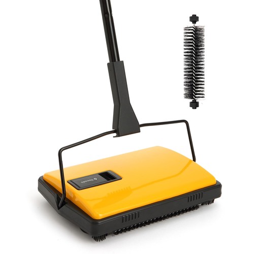 Manual carpet sweeper - carpet,
