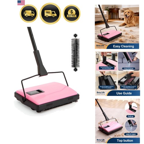 Manual carpet sweeper - carpet, cleaner