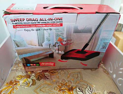 Manual carpet sweeper with - manual,