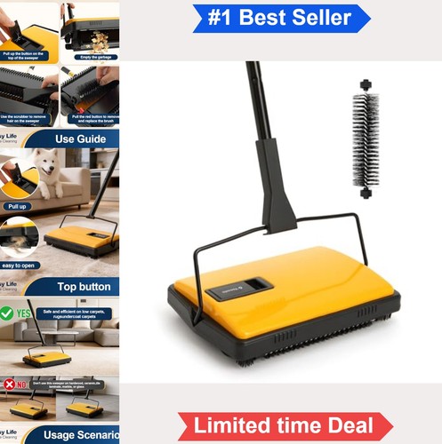 Manual carpet sweeper - manual,