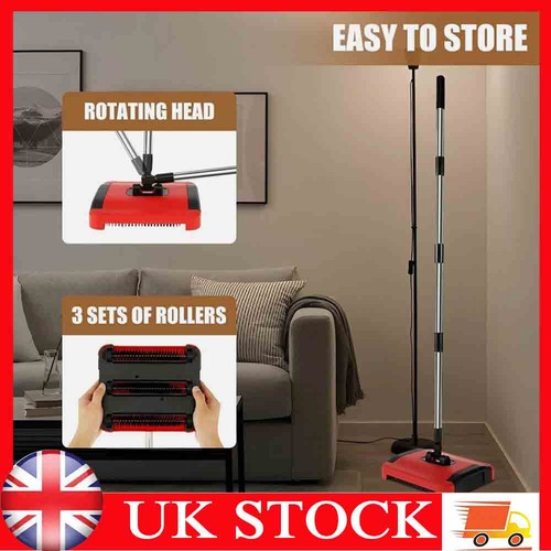 Carpet sweeper manual cleaner - manual,