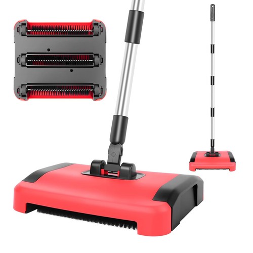 Carpet sweeper manual cleaner - carpet,