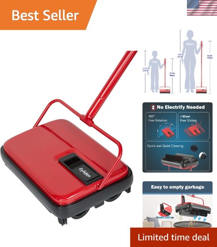 Red mini carpet - carpet, sweeper