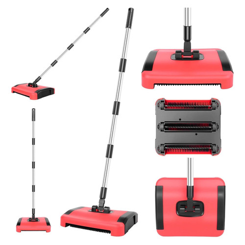 Manual carpet sweeper - manual, 180°