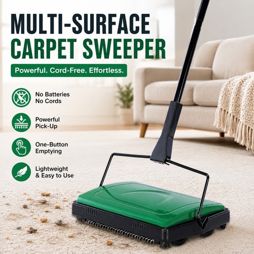 Yocada manual carpet sweeper - yocada,