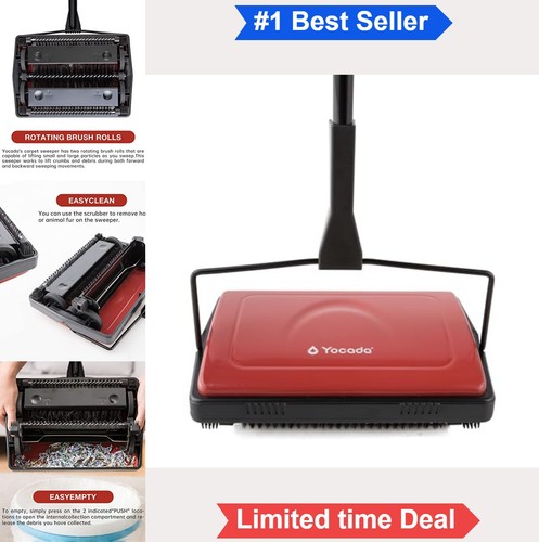 Carpet sweeper cleaner for low - sweeper,