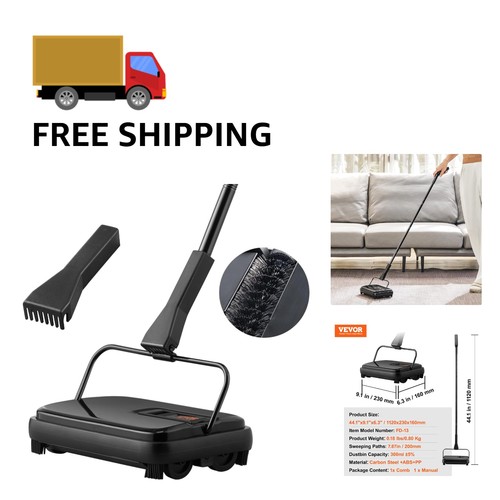 Versatile floor sweeper - sweeper, manual
