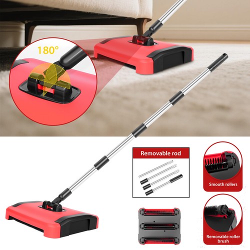 Manual carpet sweeper for hard - manual,